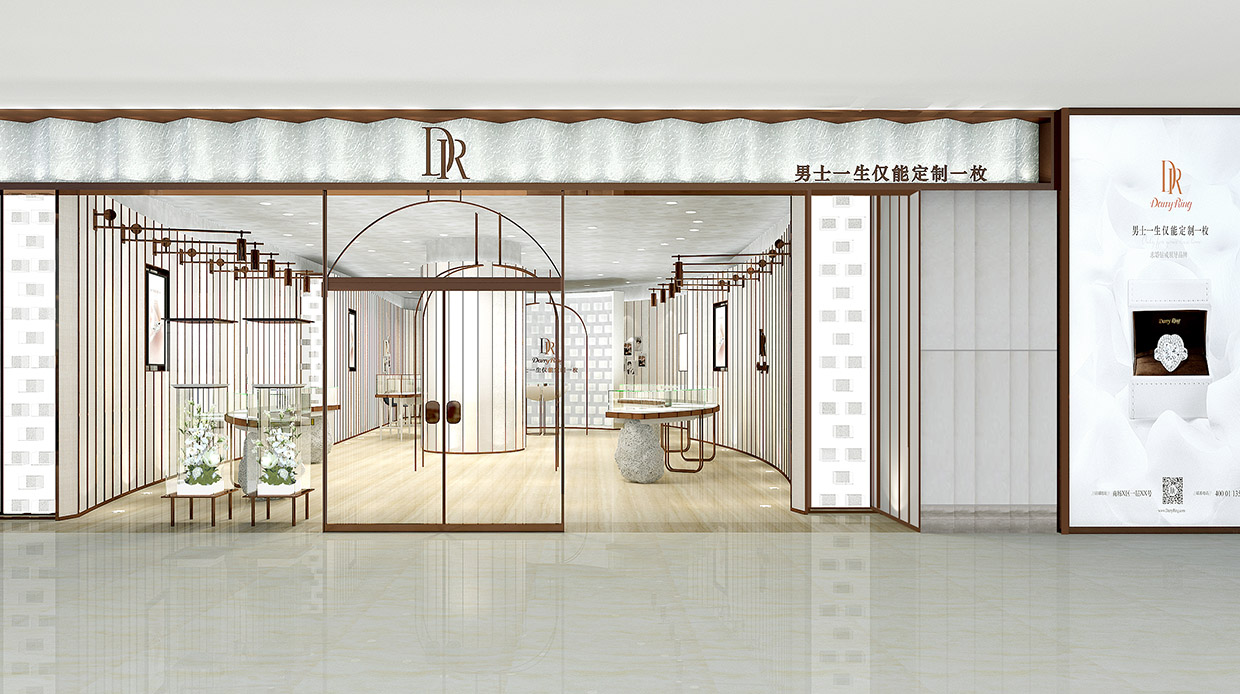 廣州珠寶展柜定制案例